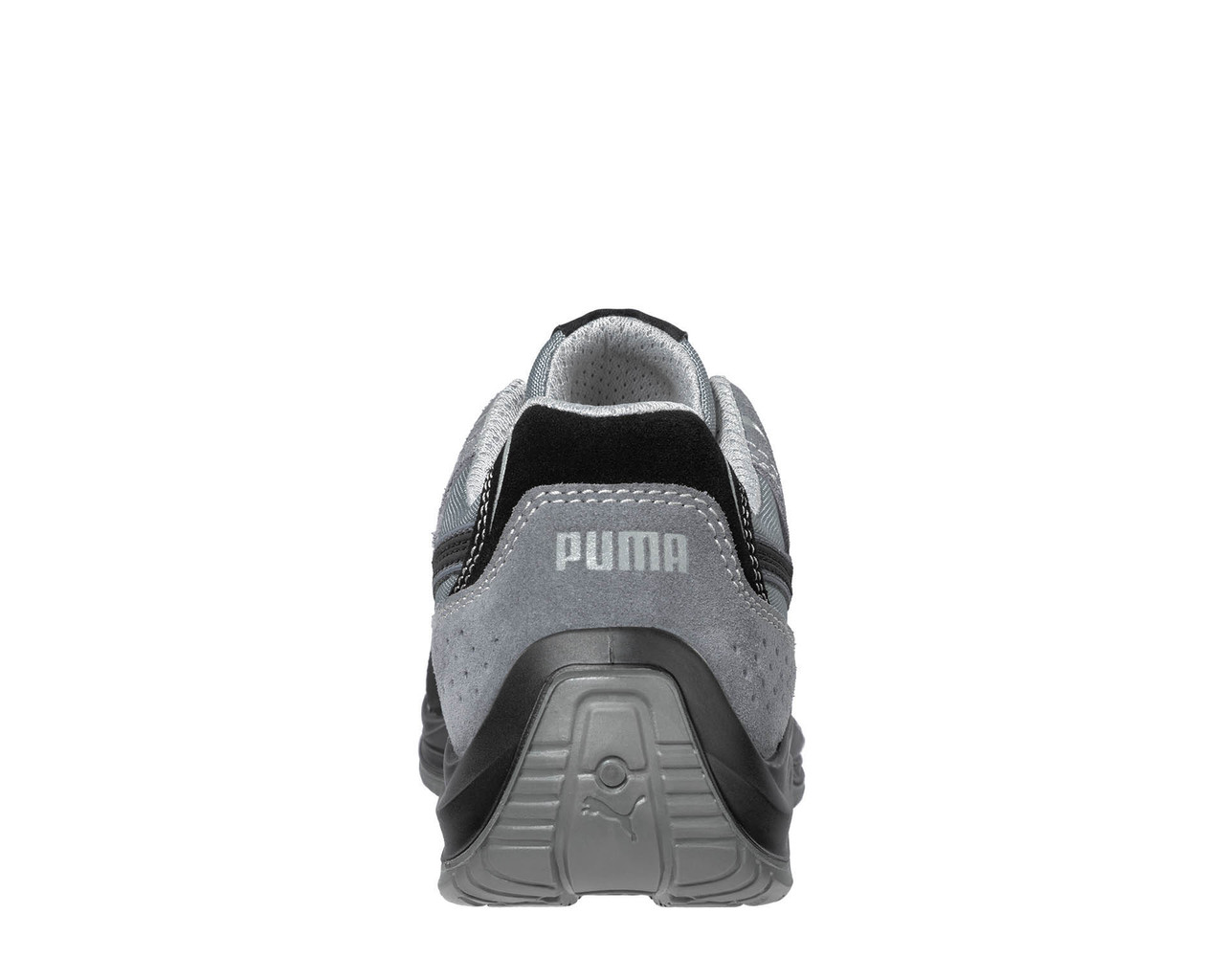 Puma Touring Grey Low #643465 Men's Comp Toe Moto Sport Work Shoe